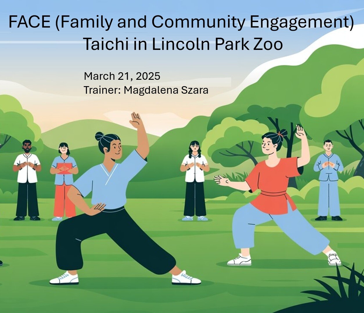 FACE Taichi in Lincoln Park Zoo