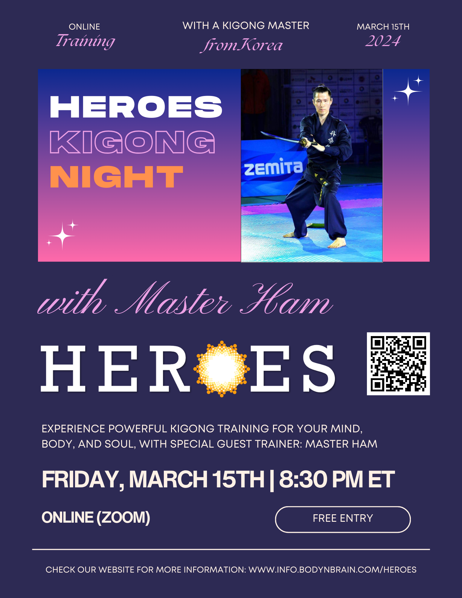 March 15 Nat. HEROES Night