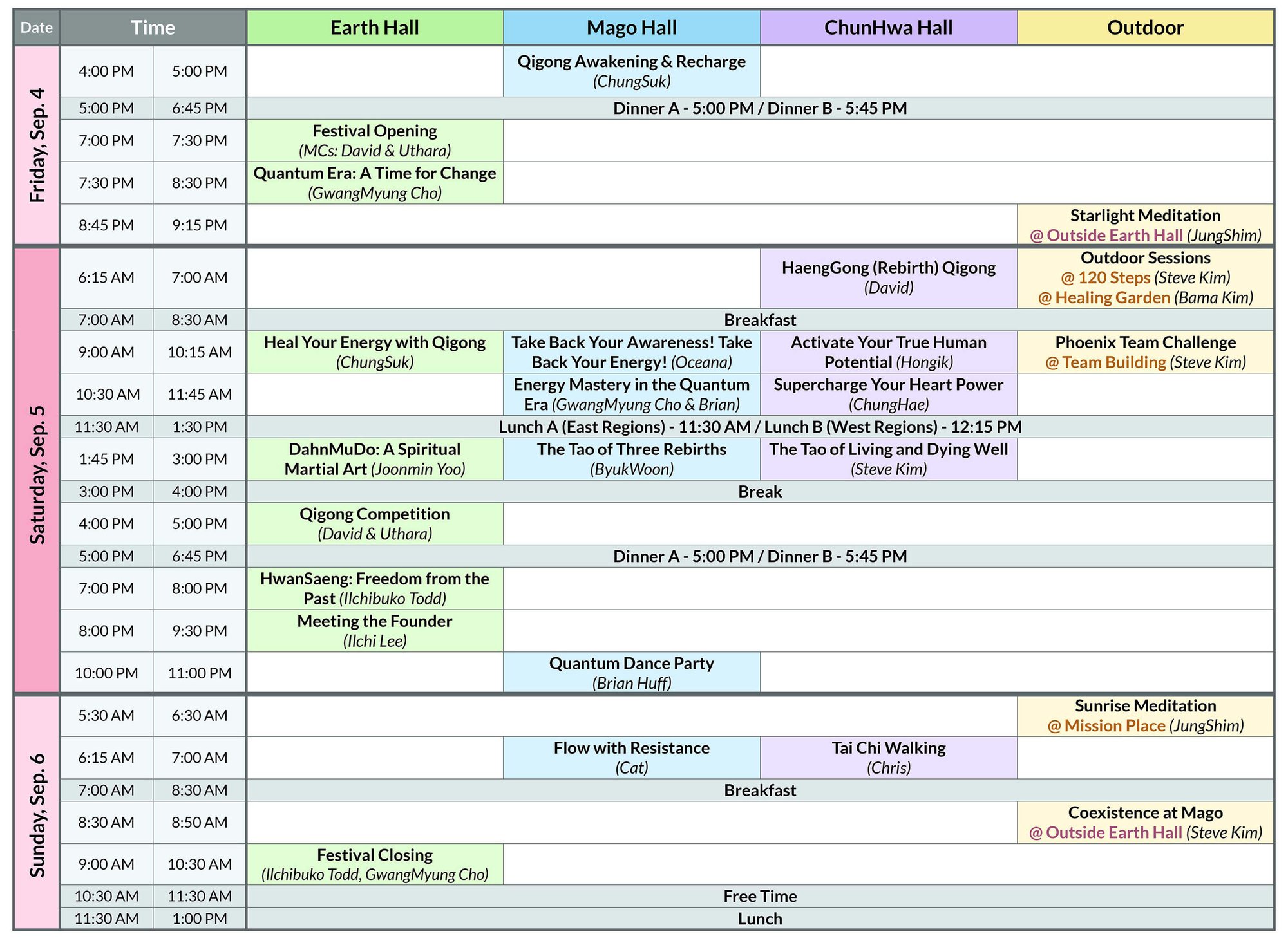 sedona bef - program (2026 sep)