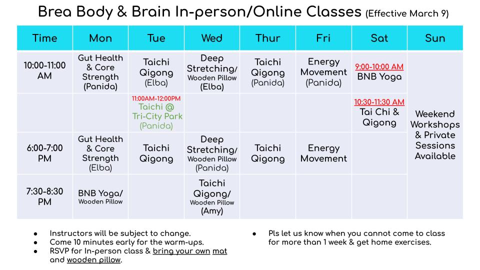 Body & Brain Yoga·Tai Chi - Brea: Read Reviews and Book Classes on ClassPass