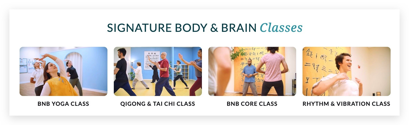bnb class schedule